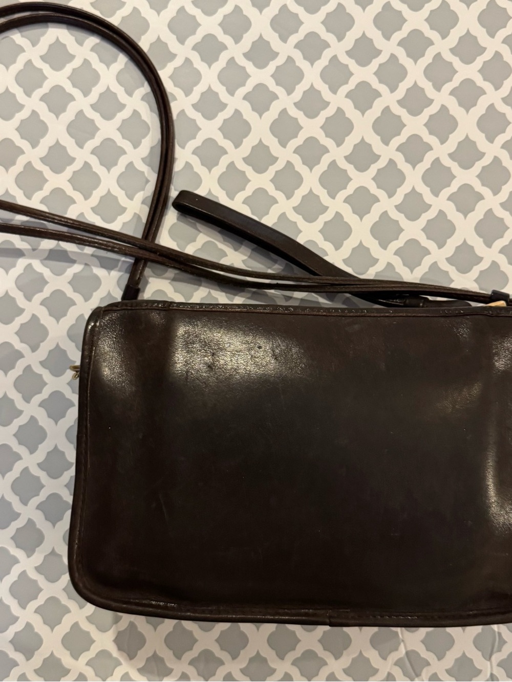 Coach 1970’s Basic Bag made in NYC with Gold Talon Zipper and ⚓️ hardware ⚓️ - Picture 7 of 15